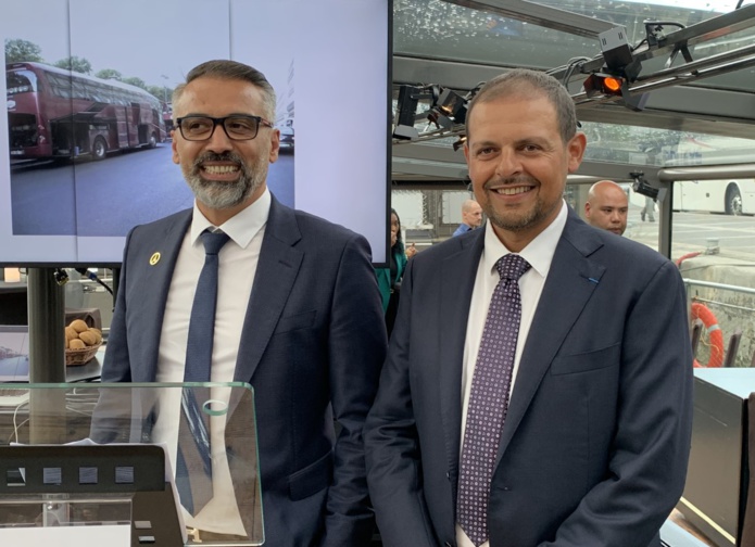 Selçuk Sinan et Chaouki Sidhoum, respectivement président et directeur général de Standing Paris. ©David Savary Selçuk Sinan et Chaouki Sidhoum, respectivement président et directeur général de Standing Paris. ©David Savary