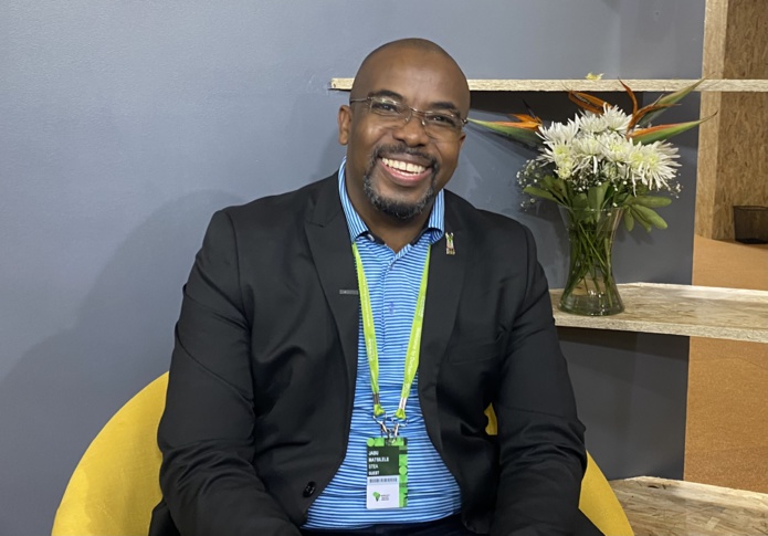 Jabu Matsilele, président de la Small Tourism Enterprises Association (©BC) Jabu Matsilele, président de la Small Tourism Enterprises Association (©BC)