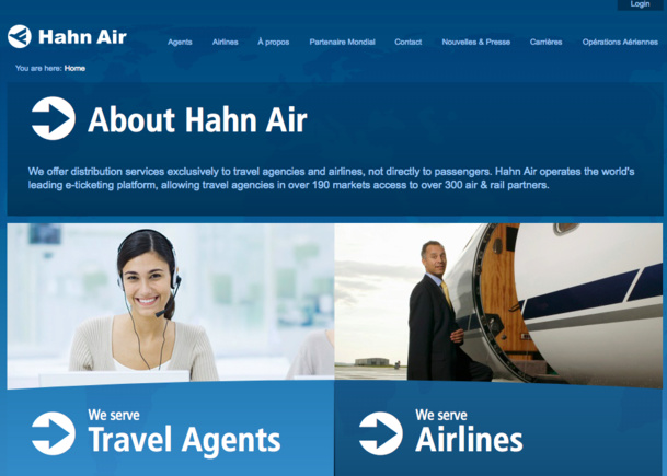 e-Direct : Hahn Air met en ligne son nouveau portail de réservation