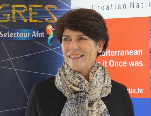 Dominique Beljanski, présidente de la coopérative Selectour Afat - Photo CE