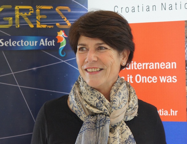 Dominique Beljanski, présidente de la coopérative Selectour Afat - Photo CE Dominique Beljanski, présidente de la coopérative Selectour Afat - Photo CE