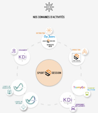 Les différents domaines d'activités du groupe AXALTIS - DR