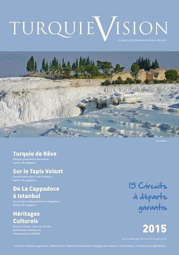 Turquie Vision publie sa brochure pour l'été 2015 - DR Turquie Vision publie sa brochure pour l'été 2015 - DR