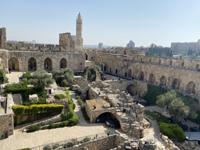Le site de la Tour de David (©BC)