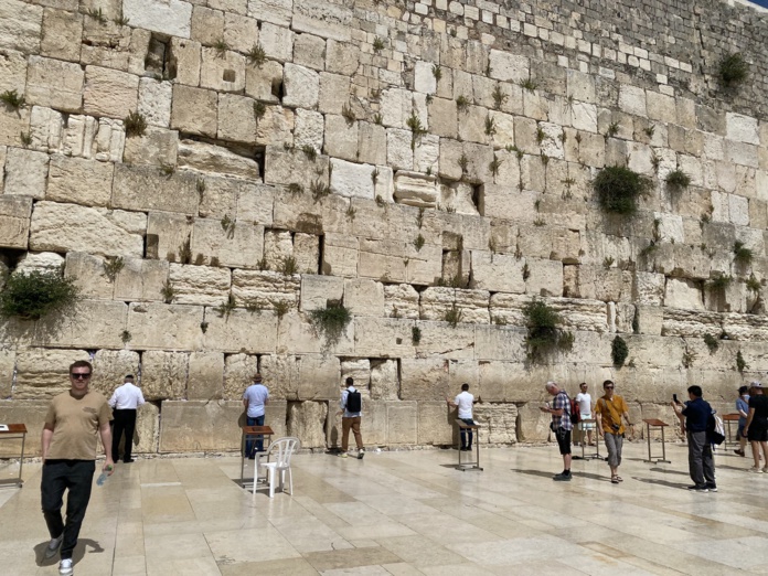 Le site mythique du mur des Lamentations (©BC) Le site mythique du mur des Lamentations (©BC)