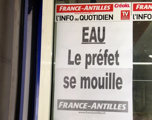 Guadeloupe : la grève de l'eau suspendue... pour noyer le poisson ?