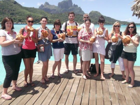 Passion des Îles a invité 10 agents de voyages en Polynésie