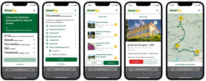 L'application Itinair’bis veut jouer dans la cour des planificateurs d'itinéraire avec pour valeur ajoutée : la mise en avant des acteurs locaux et du patrimoine - DR L'application Itinair’bis veut jouer dans la cour des planificateurs d'itinéraire avec pour valeur ajoutée : la mise en avant des acteurs locaux et du patrimoine - DR