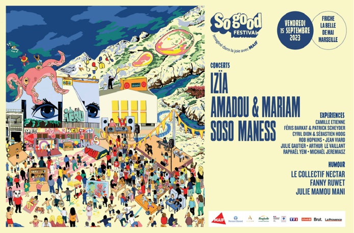 Le 15 septembre 2023, le So Good Festival prend des quartiers à Marseille - DR : So Good Festival