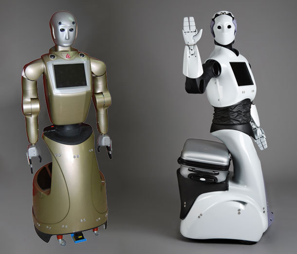 Reem vous accueille et porte vos bagages - DR pal-robotics.com Reem vous accueille et porte vos bagages - DR pal-robotics.com