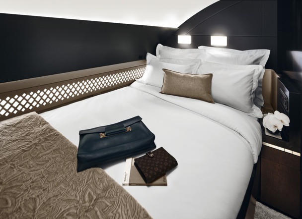 Abu Dhabi-Heathrow : Gino Bertuccio, a déboursé 25 000 dollars pour la suite d'Etihad... l'aller !