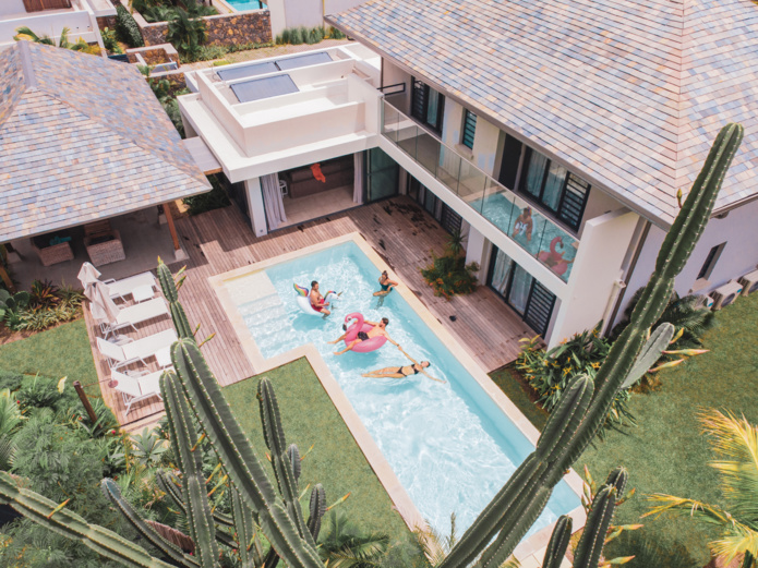 Des villas avec piscine privée. Ici, une villa du Resort Marguery (Photo MJ Holidays)