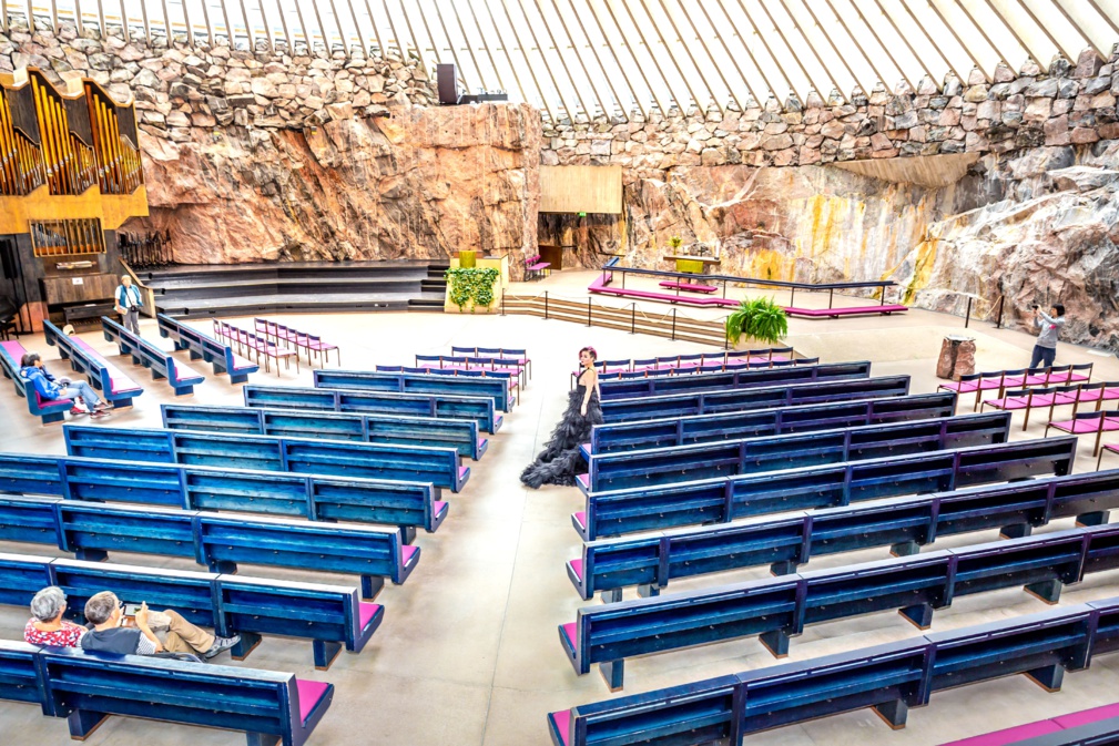 Intérieur de l'église Temppeliaukio à Helsinki, Finlande © Subodh - stock.adobe.com Intérieur de l'église Temppeliaukio à Helsinki, Finlande © Subodh - stock.adobe.com