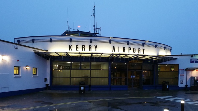 L'aéroport de Kerry, d'où s'envolent les Irlandais vers la Bretagne (©Kerry Airport)