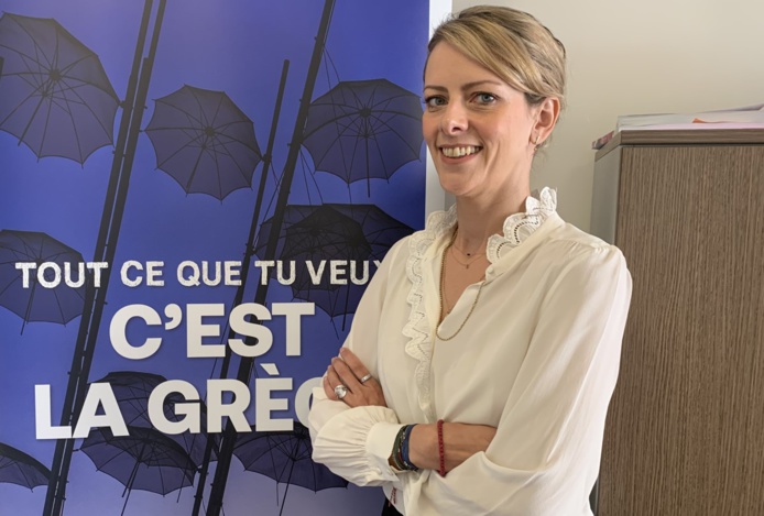 Demy Voziki, directrice France à l’Office National Hellenique du Tourisme. ©David Savary Demy Voziki, directrice France à l’Office National Hellenique du Tourisme. ©David Savary