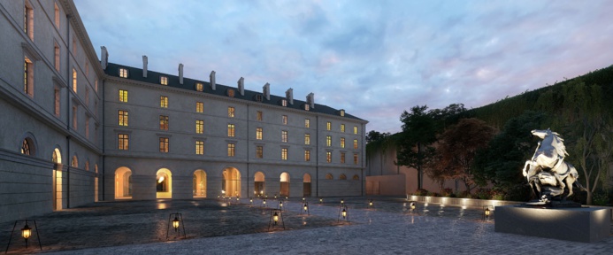 Projet de musée du Grand Siècle à St-Cloud (©Rudy Riccioti)