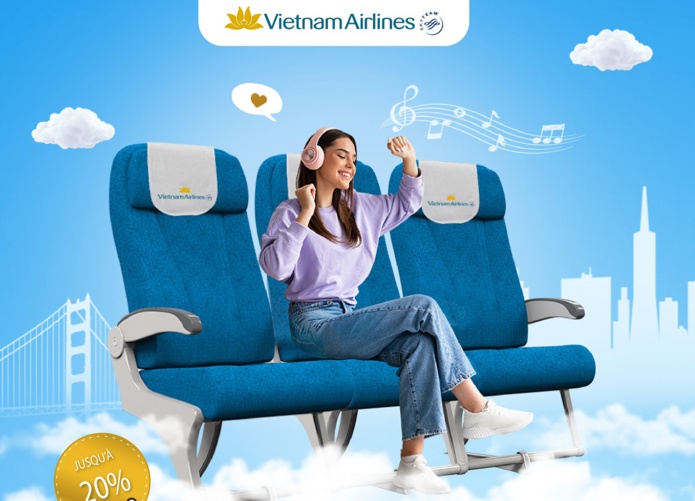 Les passagers voyageant en classe économique peuvent désormais profiter du service Sky Sofa sur les vols reliant Paris-CDG, Francfort et Londres à Hanoi et Ho Chi Minh Ville - DR : Vietnam Airlines