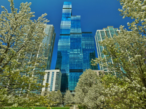 St Regis Chicago occupera 11 étages de cette tour design - Photo St Regis Chicago St Regis Chicago occupera 11 étages de cette tour design - Photo St Regis Chicago