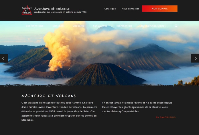 Tous les problèmes de communications téléphoniques ainsi que l'accès au site web et à la plateforme de réservation ont été résolus - DR : Capture écran Aventure et Volcans