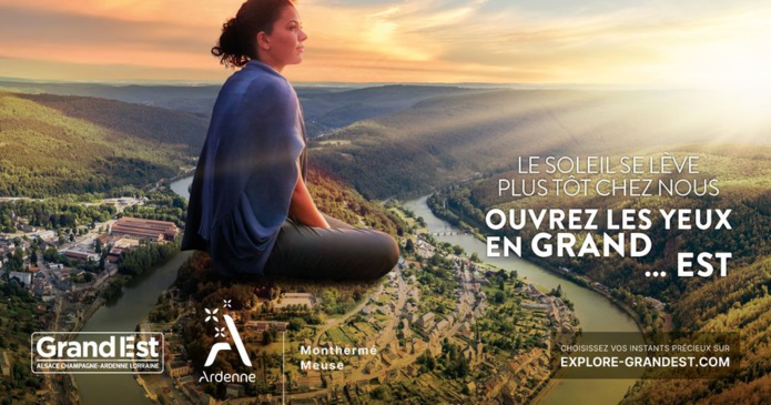 Une campagne d'affichage pour faire connaître le site (©Explore Grand Est)