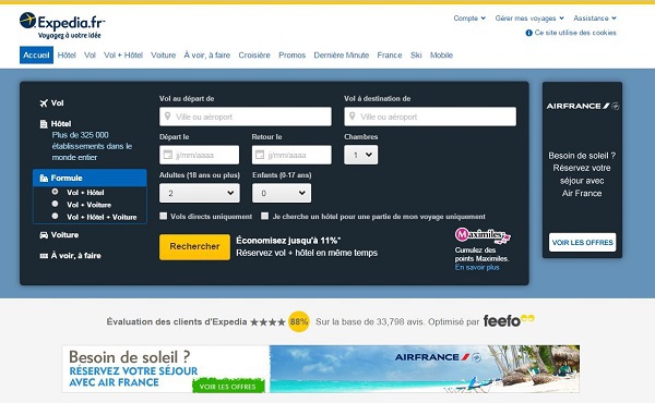 Expedia.fr : L'Indonésie, l'Egypte et la Turquie, Top 3 des destinations des Français en 2015