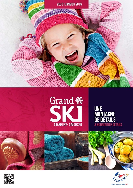 L'affiche de la 24e édition de Grand Ski qui se tient les 20 et 21 janvier 2015 - DR