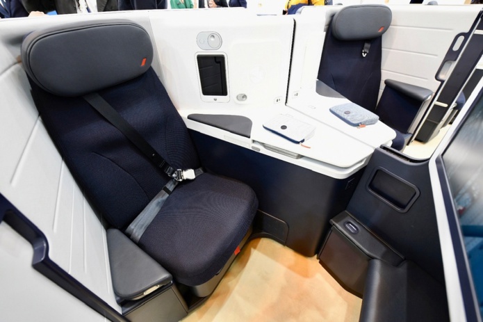 Le nouveau siège business qui équipera les prochains A350 - Photo : Stelia