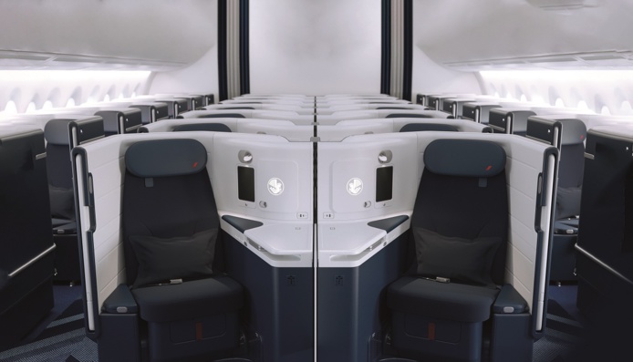 Les prochains A350 d'Air France auront une version de 48 sièges en business, 32 en Premium Economy - DR : Stelia