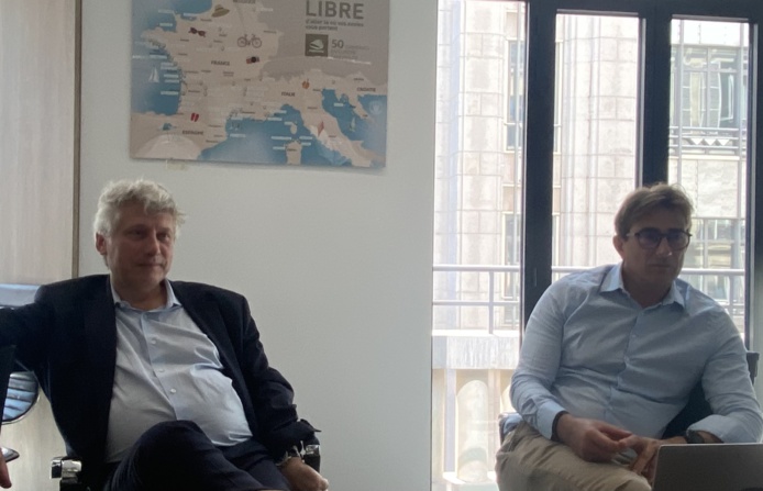 François Georges, président de Sandaya, et Jean-Yves Challies, DG adjoint - © BC François Georges, président de Sandaya, et Jean-Yves Challies, DG adjoint - © BC