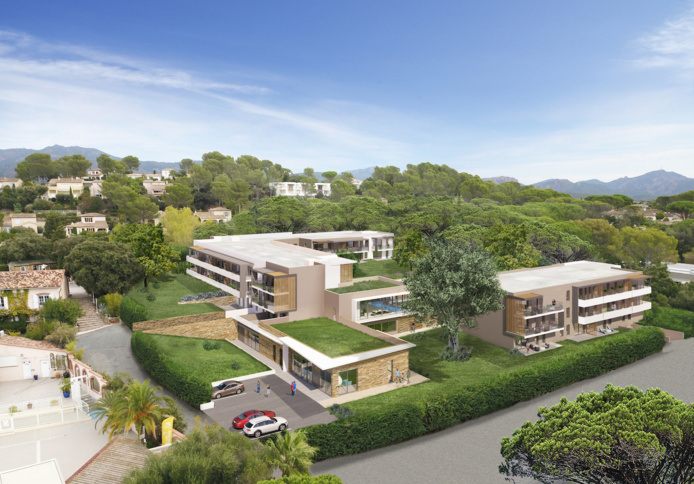 La future résidence qui complète l'offre du camping Douce Quiétude de St-Raphaël (©Sandaya) La future résidence qui complète l'offre du camping Douce Quiétude de St-Raphaël (©Sandaya)