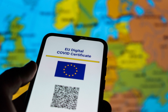 L'OMS veut s'appuyer sur le certificat numérique covid de l'UE pour déployer un pass sanitaire mondial - Depositphotos.com Auteur rokas91 L'OMS veut s'appuyer sur le certificat numérique covid de l'UE pour déployer un pass sanitaire mondial - Depositphotos.com Auteur rokas91
