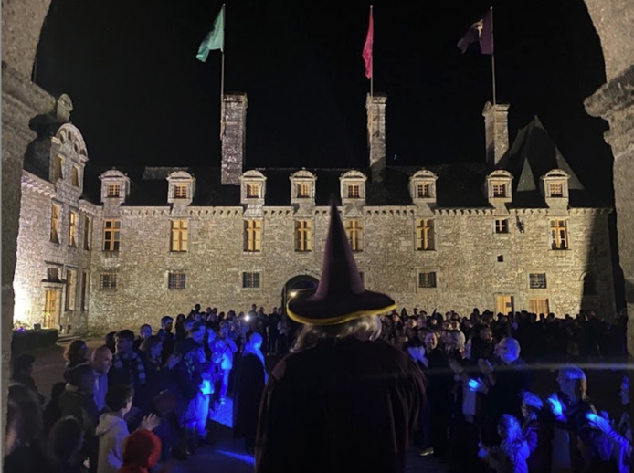 Rocher Portail : un château de la Renaissance qui s'anime trois fois dans l'année (©Rocher Portail) Rocher Portail : un château de la Renaissance qui s'anime trois fois dans l'année (©Rocher Portail)