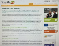 La home du site Travelife (PB) La home du site Travelife (PB)