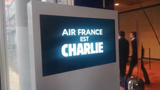 Transport aérien : dans le ciel aussi "On est Charlie"... Transport aérien : dans le ciel aussi "On est Charlie"...