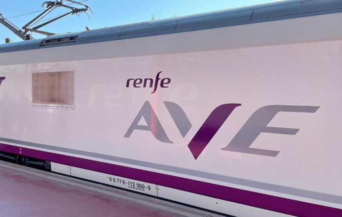 Renfe va relier en AVE (TGV) Lyon et Marseille à Barcelone et Madrid - Photo Facebook Renfe