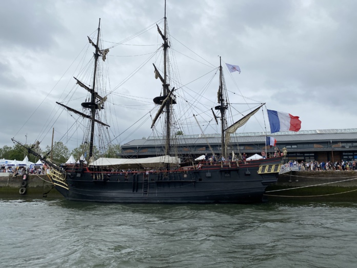 Le Belem, vedette incontestée pour les visiteurs français (©BC) Le Belem, vedette incontestée pour les visiteurs français (©BC)