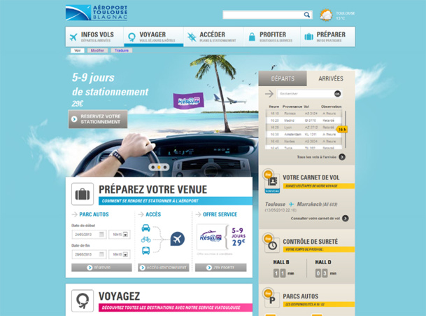 Le site internet proposera de nouveaux services pour que les passagers disposent des informations utiles à la préparation de leur voyage et l’optimisation de leur déplacement - DR