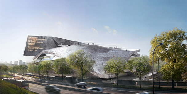 La Philharmonie de Paris, en travaux depuis 5 ans, ouvre ses portes au public, ce mercredi 14 janvier 2015 © Jean Nouvel - Arte Factory