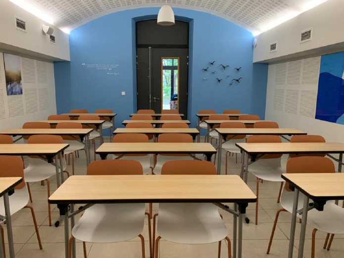 Les nouvelles couleurs déployées dans les salles de réunion à Marseille - Photo CE Les nouvelles couleurs déployées dans les salles de réunion à Marseille - Photo CE