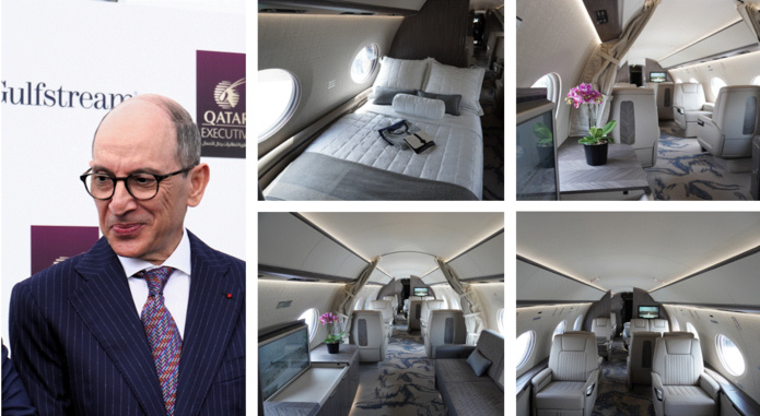 A l'intérieur du G700. Photos : C.Hardin