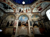 Fresques dans le choeur des soeurs, du monastère Santa Giulia de Brescia (Photo PB))
