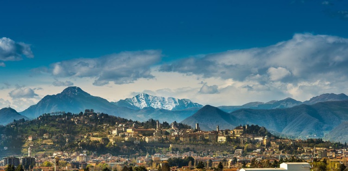 Vue panoramique de Bergame (Photo F. Teschi/Turismo Bergamo)