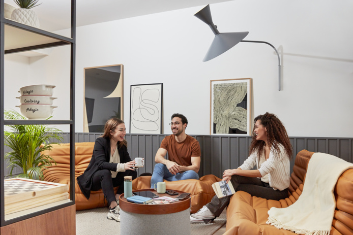Nouveau concept de coliving (©Adagio Paris Bercy) Nouveau concept de coliving (©Adagio Paris Bercy)
