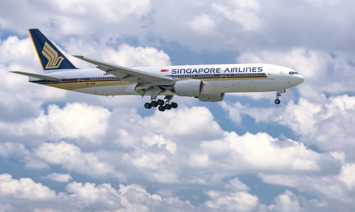 Singapore Airlines nommée meilleure compagnie aérienne au monde - Photo : Depositphotos.com