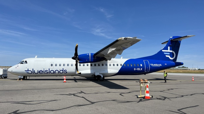 Blue Islands réouvre la ligne Rennes - Jersey Blue Islands réouvre la ligne Rennes - Jersey