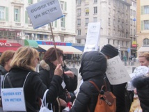 "Guider est un métier" est l'un des principaux mots d'ordre de ce rassemblement - Photo P.C.