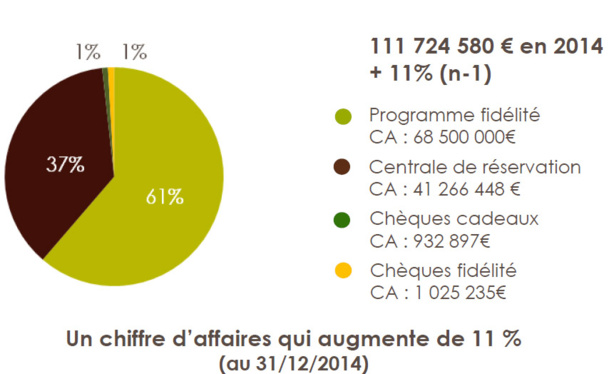 La Fédération Internationale des Logis : chiffre d'affaires en hausse de 11% en 2014 La Fédération Internationale des Logis : chiffre d'affaires en hausse de 11% en 2014