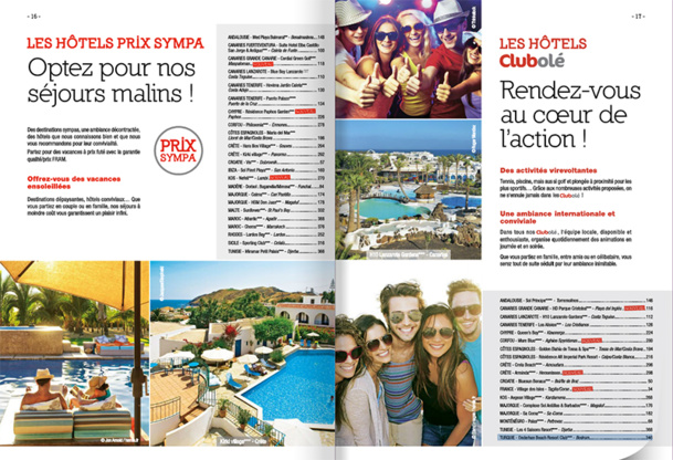 Printemps-Eté 2015 : FRAM recentre sa production sur le sud de l'Europe Printemps-Eté 2015 : FRAM recentre sa production sur le sud de l'Europe