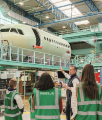Les grandes entreprises se joignent au mouvement (©Airbus)