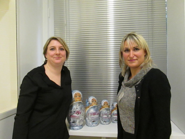Géraldine Chachourine (à gauche) et Blandine Vignals respectivement directrice de production et directrice commerciale de Step Travel - Photo M.S. Géraldine Chachourine (à gauche) et Blandine Vignals respectivement directrice de production et directrice commerciale de Step Travel - Photo M.S.